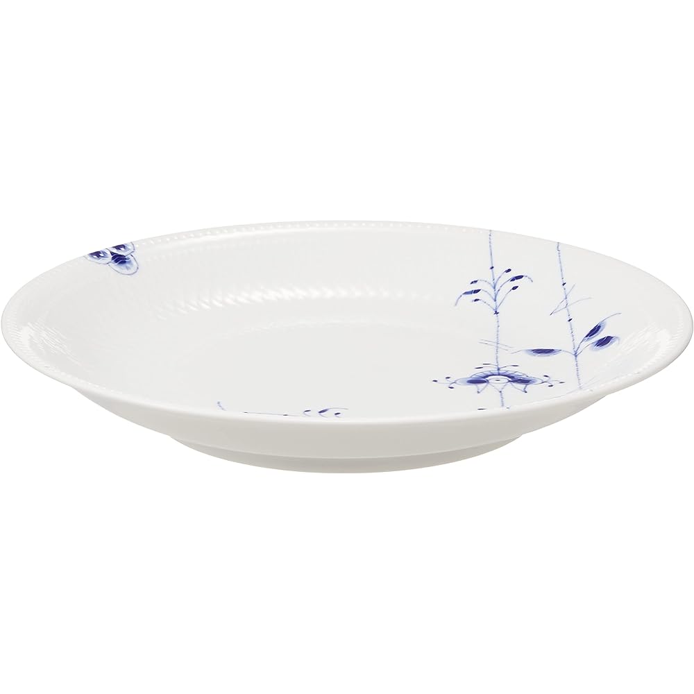 [Regular Imported Product] ROYAL COPENHAGEN Blue Palmette Plate Dish 20cm Wedding Gift Present 1017424