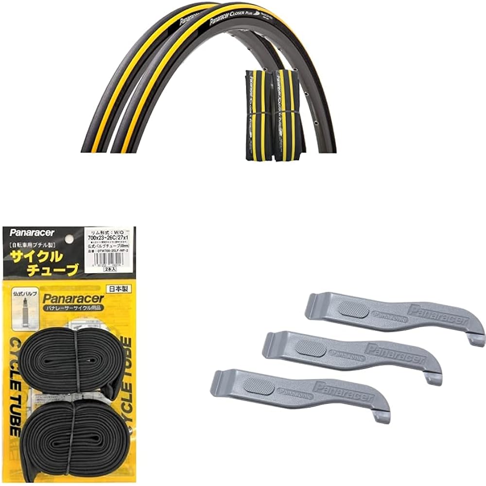 Panaracer Clincher Tire [700×25C] Closer Plus F725-CLSP (For Road Bike, Cross Bike/Road Race, Commuting, Touring)