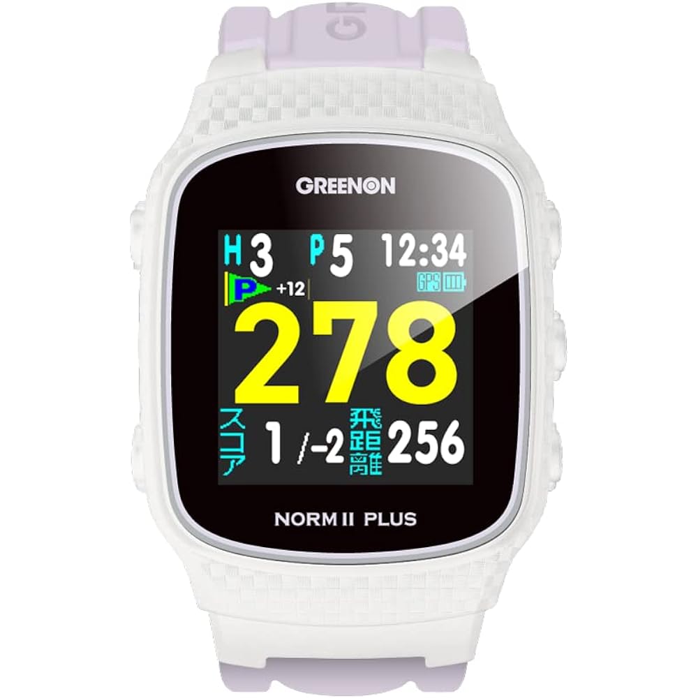 GreenOn THE GOLF WATCH NORM Ⅱ Plus * Compatible with Michibiki L1S Color LCD THE GOLF WATCH NORM Ⅱ Plus