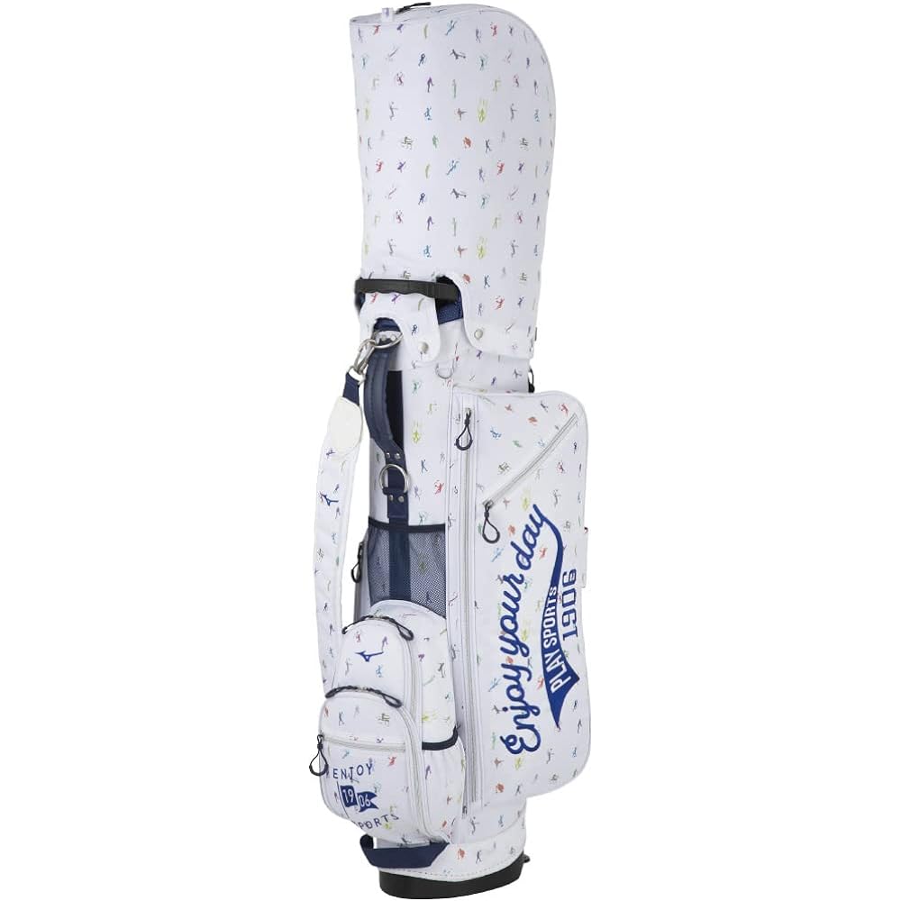 MIZUNO Golf Caddy Bag Enjoy Sports Stand Type Unisex Lightweight Approx. 2.7kg 9.5 Type (77cm) Compatible with 47 Inches 5 Divisions 5LJC2235