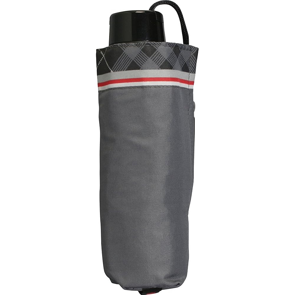 Knirps Folding Umbrella, Compact, Lightweight, Foldable, Men's, Women's, Unisex [Regular Imported Product] T.010 Small Manual Checkered Border KNT010-4031