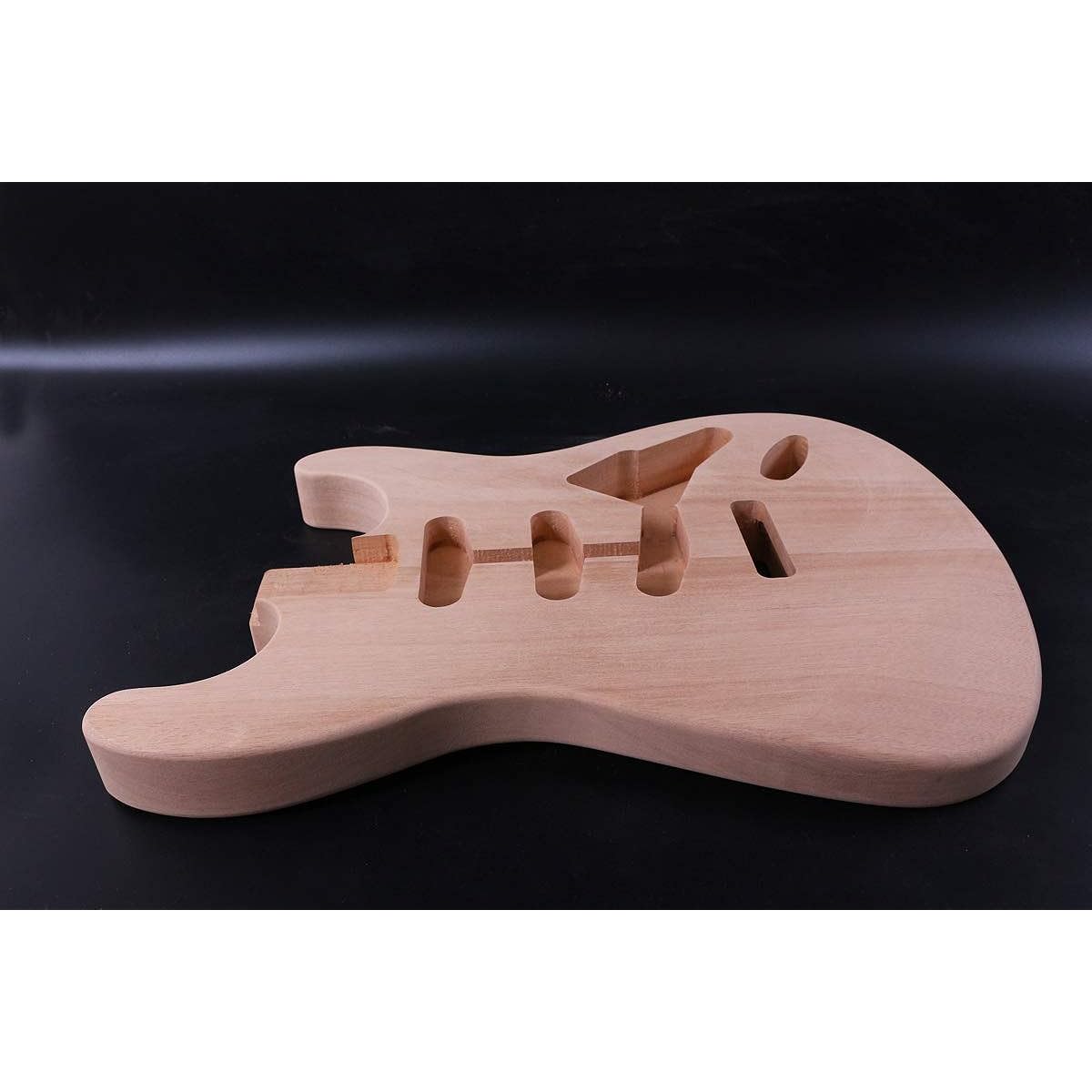 New Guitar Body Mahogany DIY Electric Guitar Replacement Strut Style SSS Unfinished