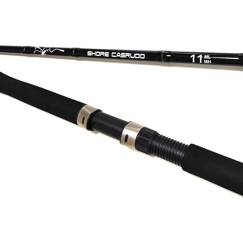 Orludo Fishing Gear Rod Shorecastle Parallel 3 Piece ML MH Set Salt Seabass Shore Jigging Shore Casting Compatible Model qb300112