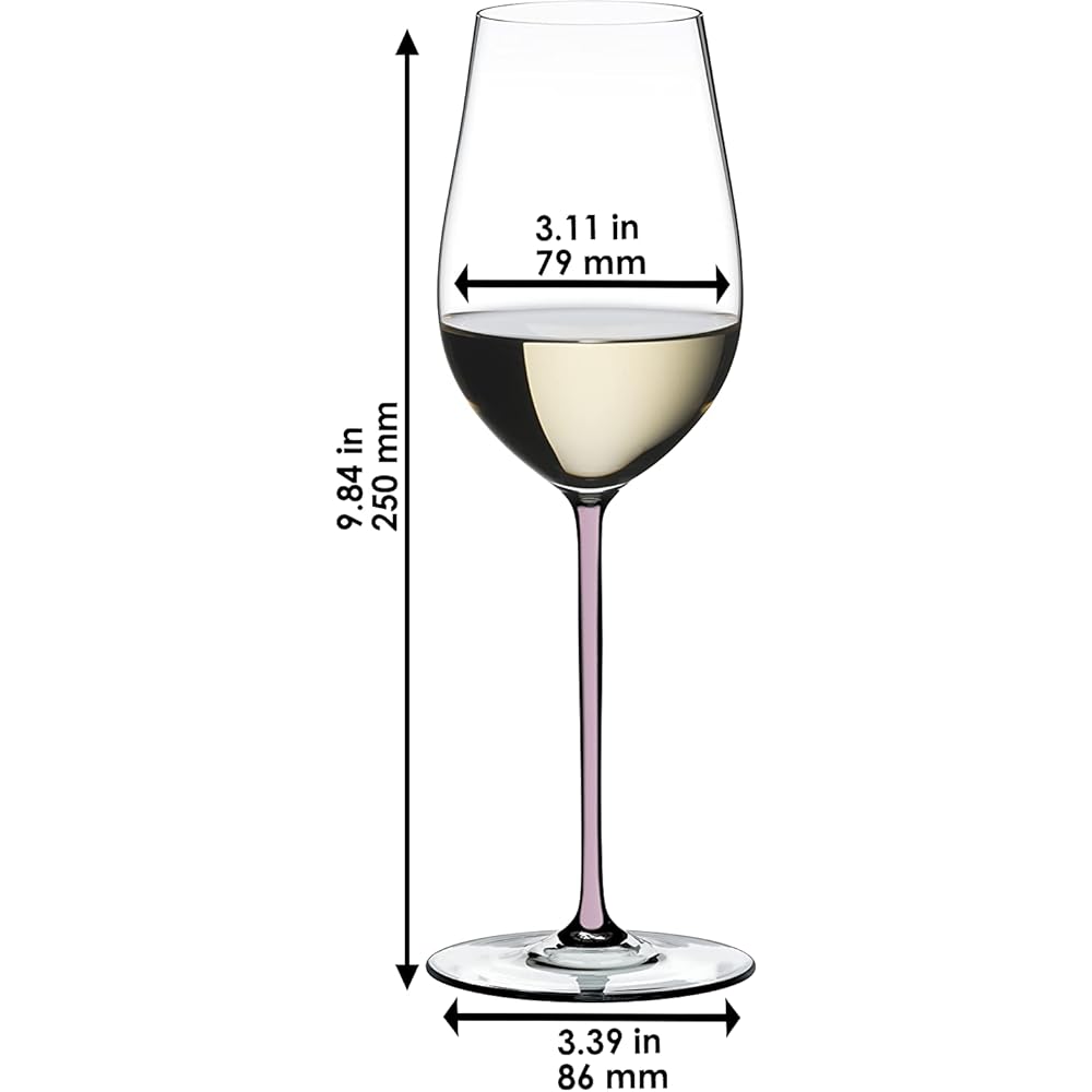 Riedel [Genuine] White Wine Glass Fat a Mano Riesling/Zinfandel Pink 395ml 4900/15P
