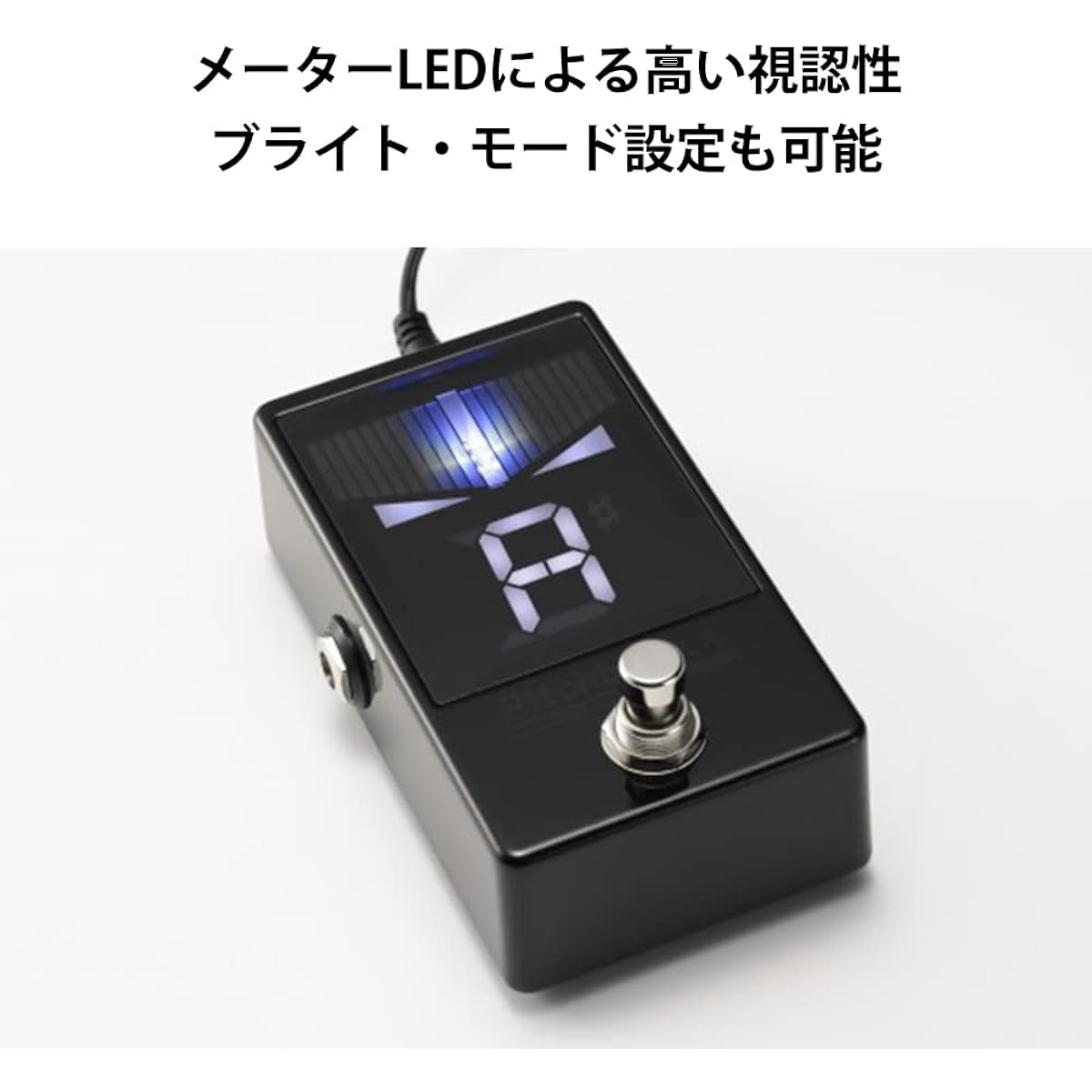 KORG Guitar/Bass Pedal Tuner Pitchblack