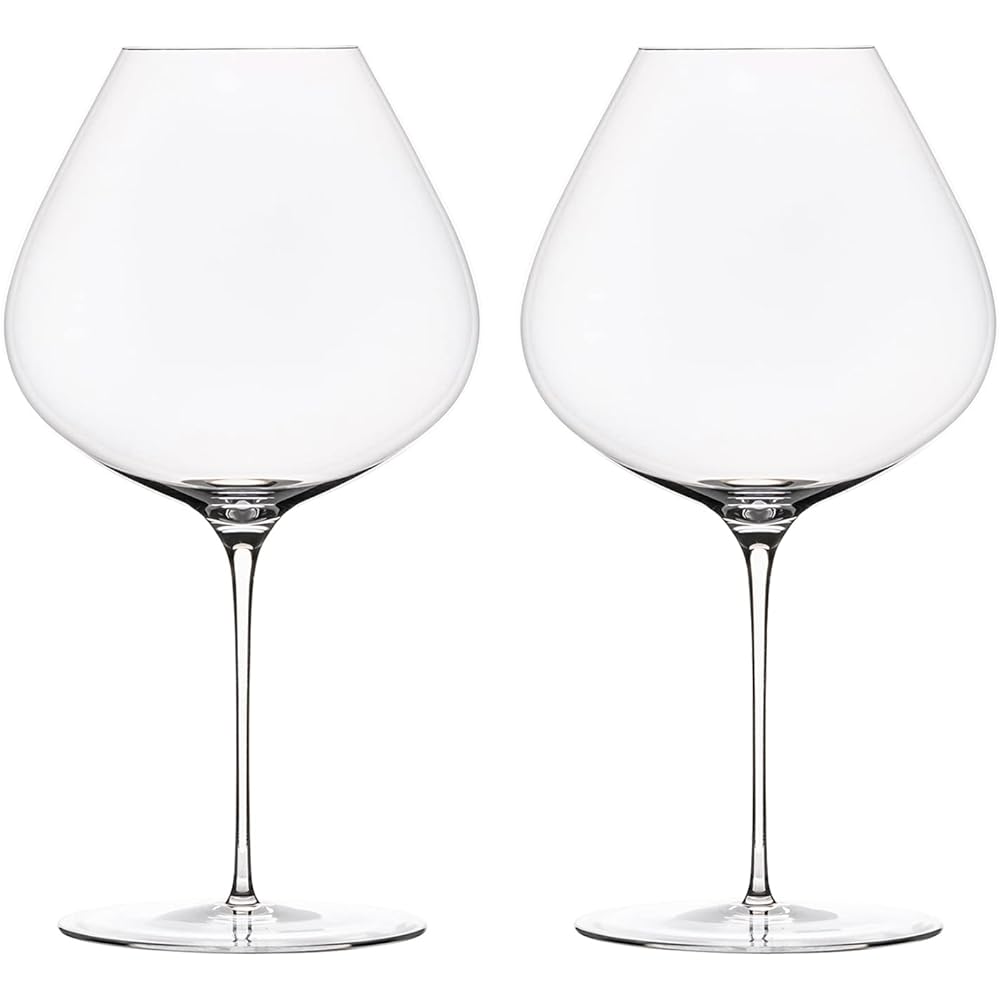 [Regular Imported Product] Sydonios Wine Glass Red Wine Burgundy Handmade 1L Pair Set Terroir Le Septentrional 791213