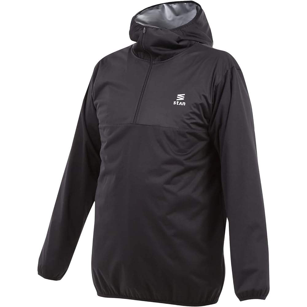 [StAn] Sauna Suit for Men and Women, Diet [Sauna Suit Designed by Sports Trainers] Washable, Stylish, Large Size, Unisex, Windbreaker, Separate Top and Bottom [Pullover]