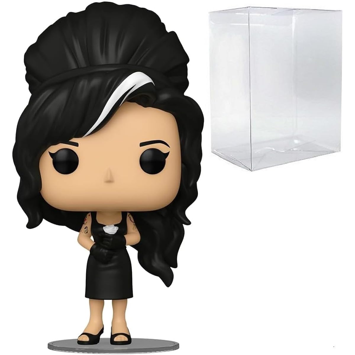 POP Rocks: Amy Winehouse - Back to Black Funko Vinyl Figure (Includes Compatible Box Protector Case) Multicolor 3.75"