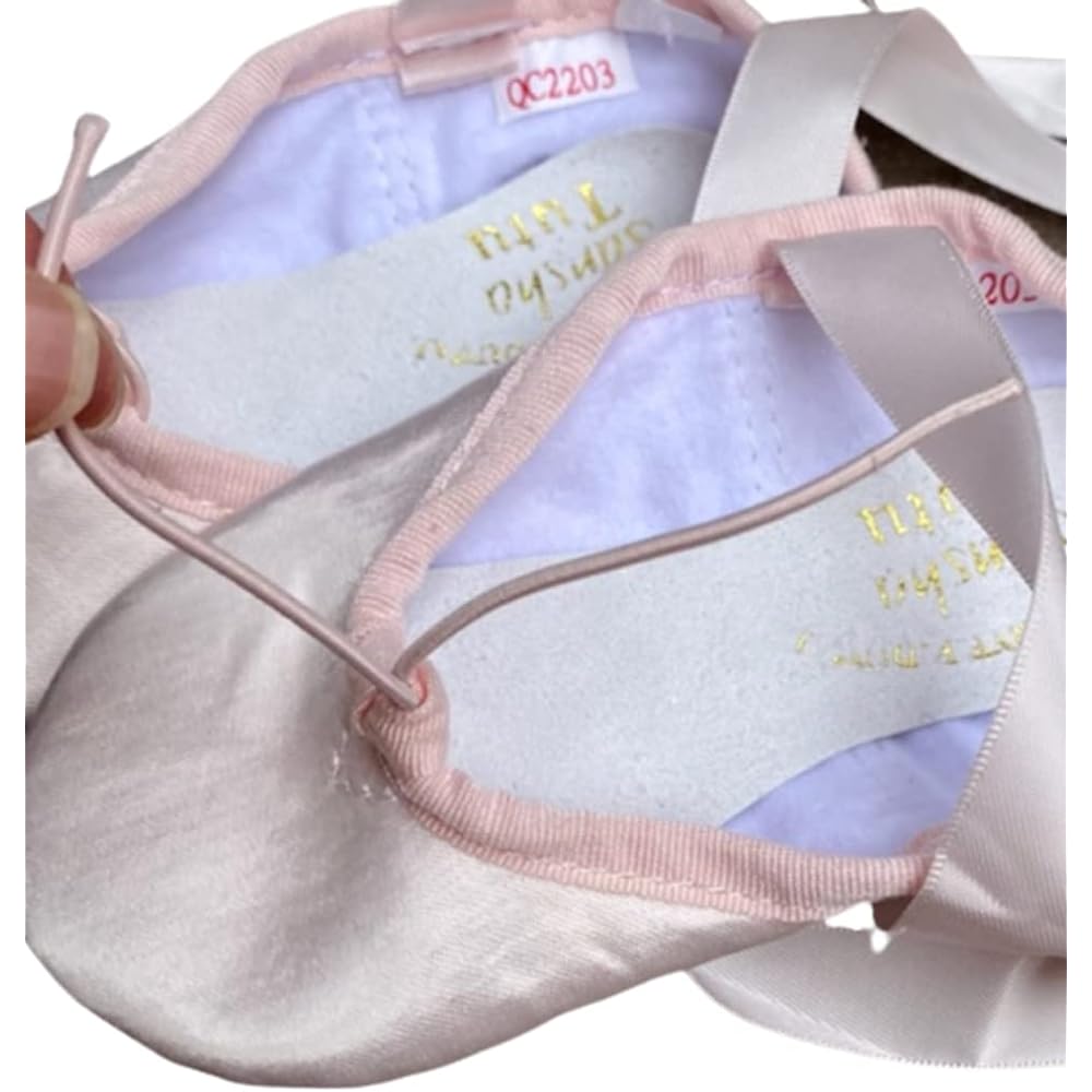 [Ballet Specialty Store Mignon] Ballet Shoes Sansha with Ribbon Satin Kids Children Ballet Recital