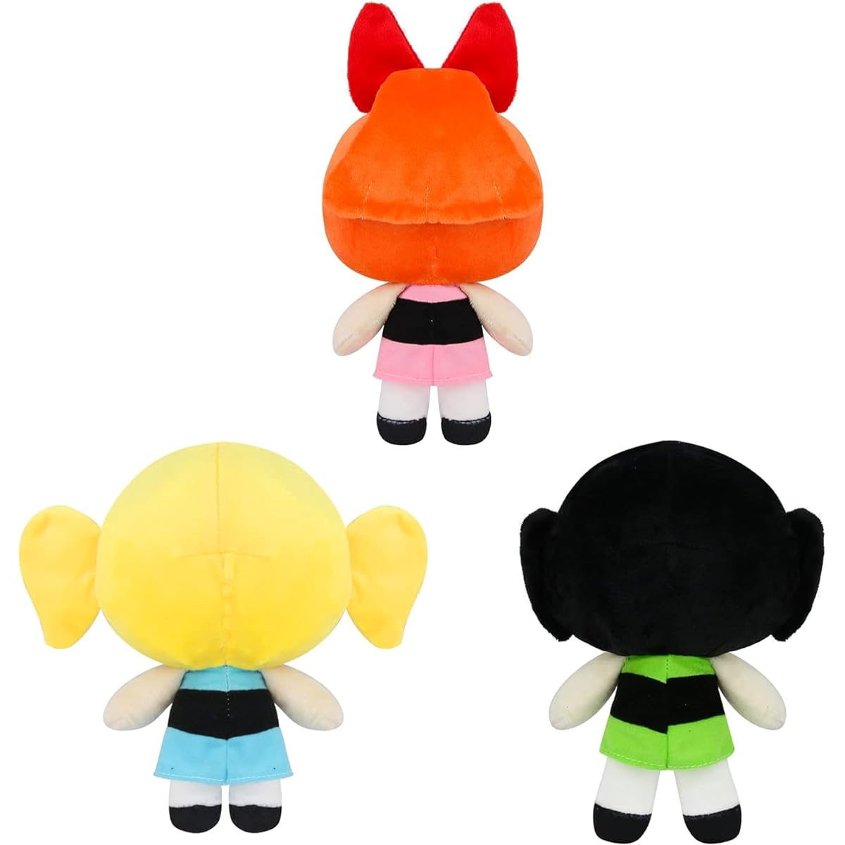 MJJAOQYF 3pcs 8inch/20cm Girl Foam Flower Stuffed Doll Toy