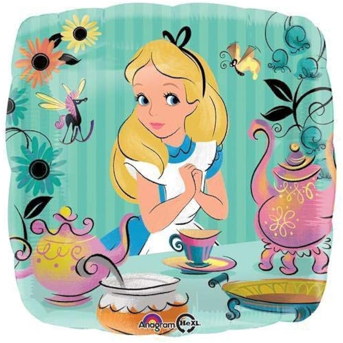 Alice In Wonderland Tea Birthday Party Balloons Decoration Supplies Madhatter