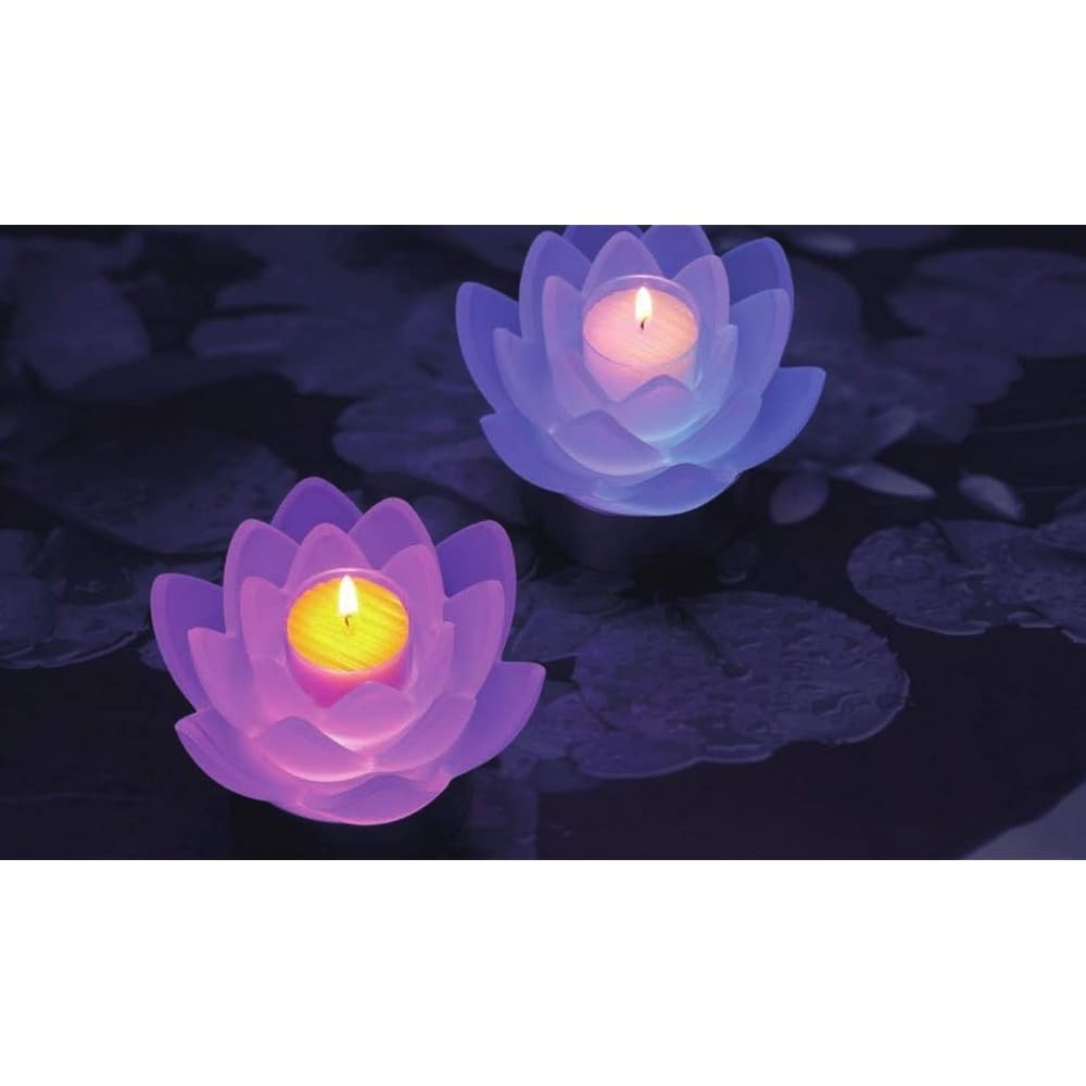 Pegasus Candle LOTUS GRACE: Set of 2 #8314900