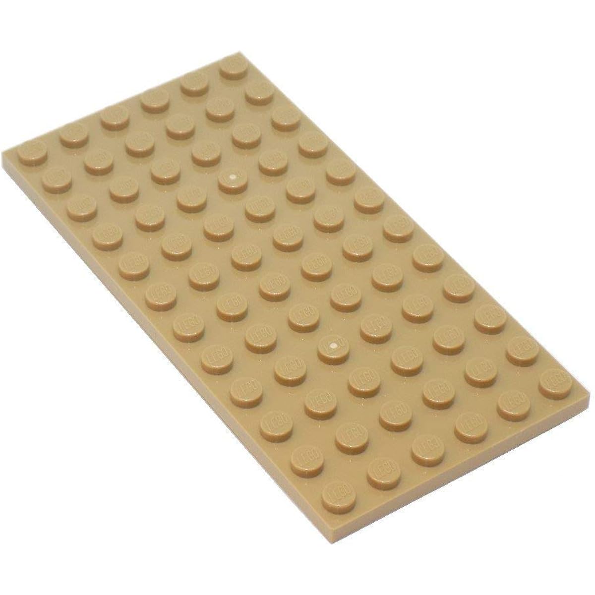 (a. 1 Piece, Dark Tan) - LEGO Parts and Pieces: Dark Tan (Sand Yellow) 6x 12 (6.1cm x 12cm ) Plate x 1