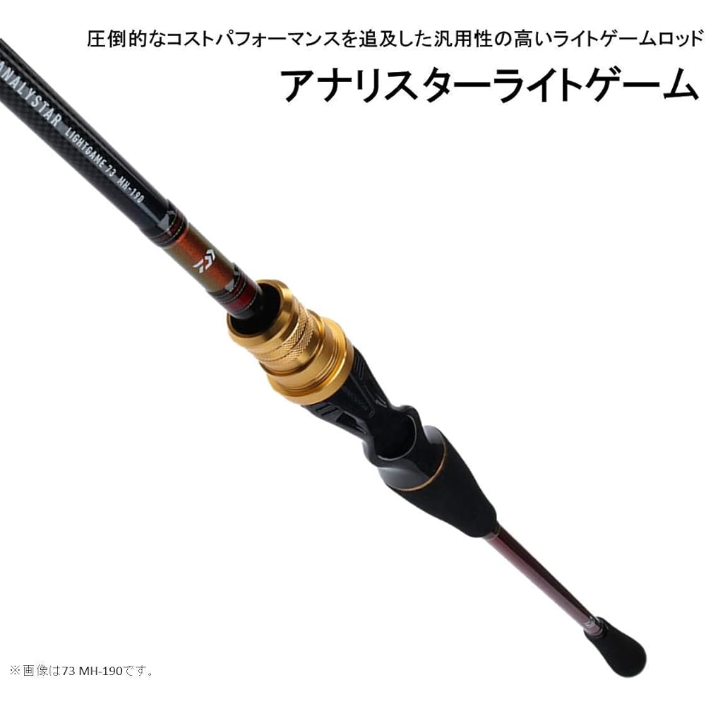 DAIWA Boat Rod Analystar Light Game 73/Y H-190/Y Fishing Rod