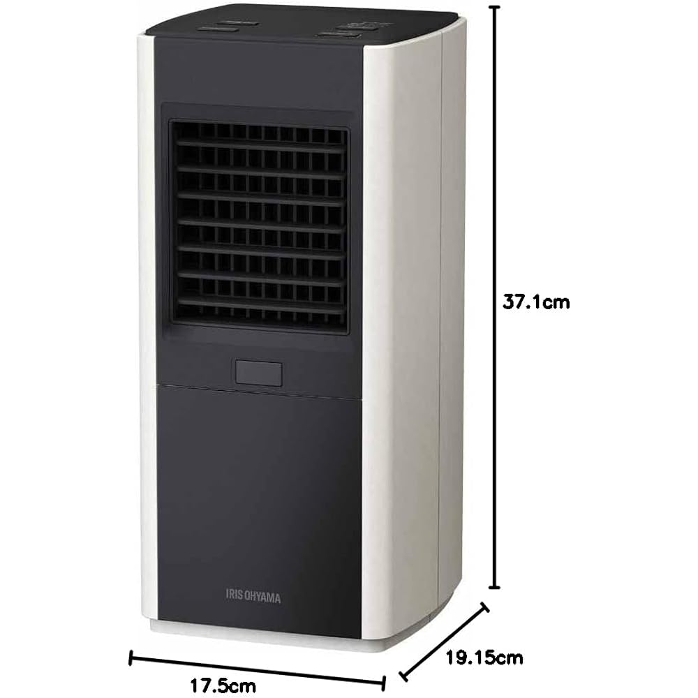 Iris Ohyama Heater Ceramic Fan Heater with Motion Sensor Power Saving Energy Saving Large Air Volume Oscillating Type 600/1000W/1200W 3 Level Temperature Adjustment Tipping Off Function Fast Heating Small Compact Slim Compact ACH-SM12A-W White