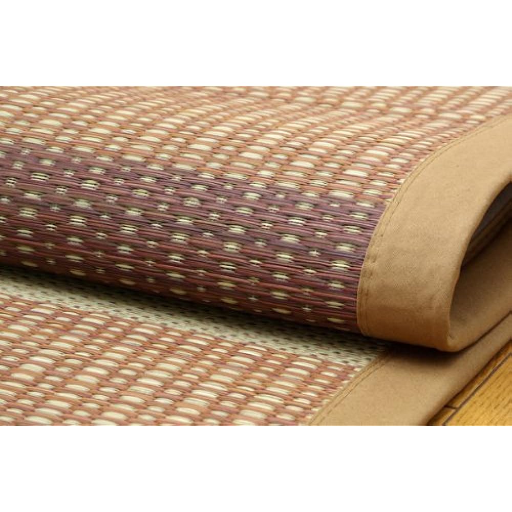 Ikehiko Igusa Rug Carpet FUBUKI Approx. 261 x 352 cm Edoma 6 Tatami Brown Made in Japan #4112106