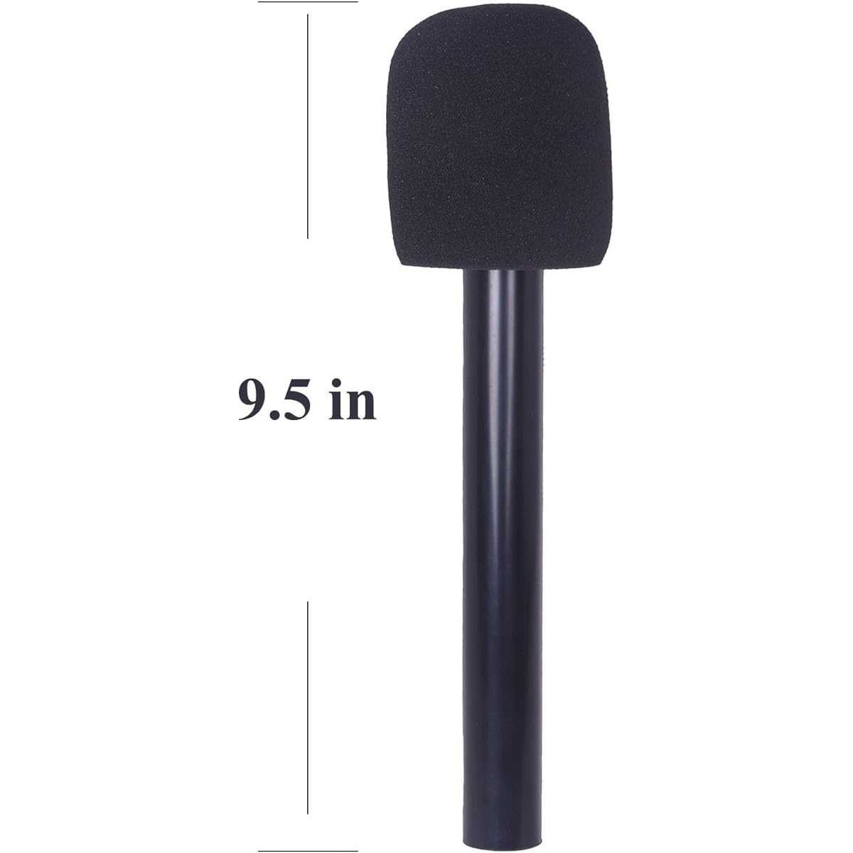VYES Microphone Interview Handle Interview Handheld Adapter with Foam for DJI Mic, DJI Mic 2 Transmitter