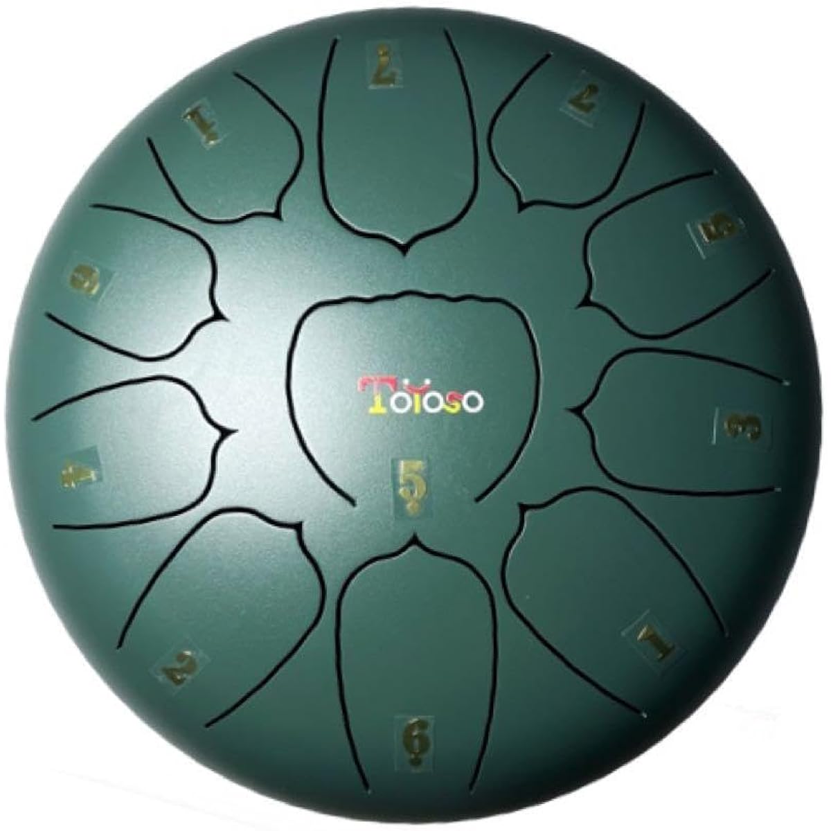 Toyoso 10 inch tongue drum, steel drum, slit drum
