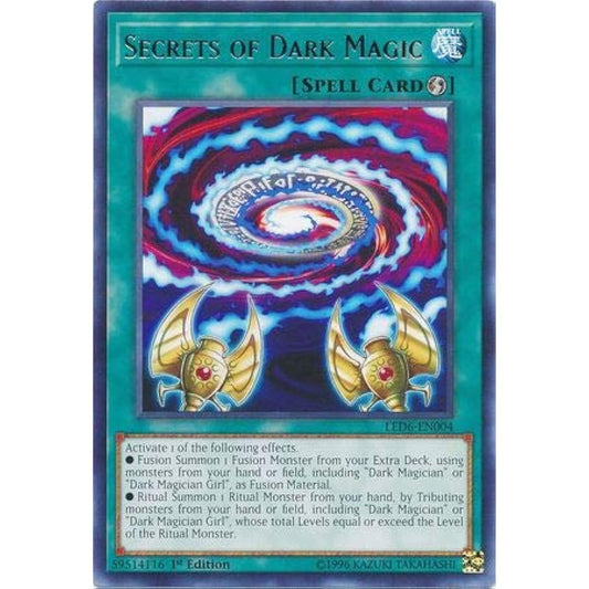 Secrets of Dark Magic - LED6-EN004 - Rare - 1st Edition