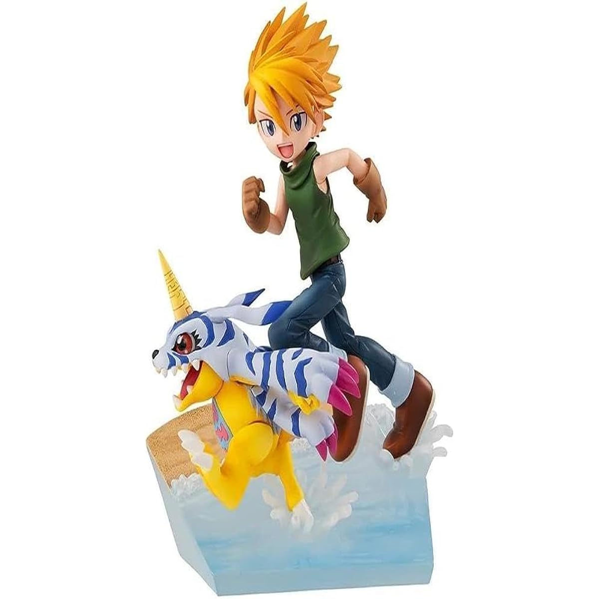 Megahouse Corporation GEM SER Digimon ADV Ishida Yamato & Gabumon 2022 PVC Statue
