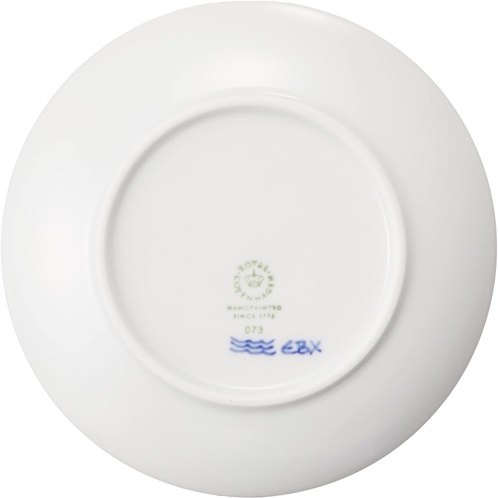 [Regular Imported Product] Royal Copenhagen Blue Palmette Tea Set Pair Wedding Gift Present 1017410