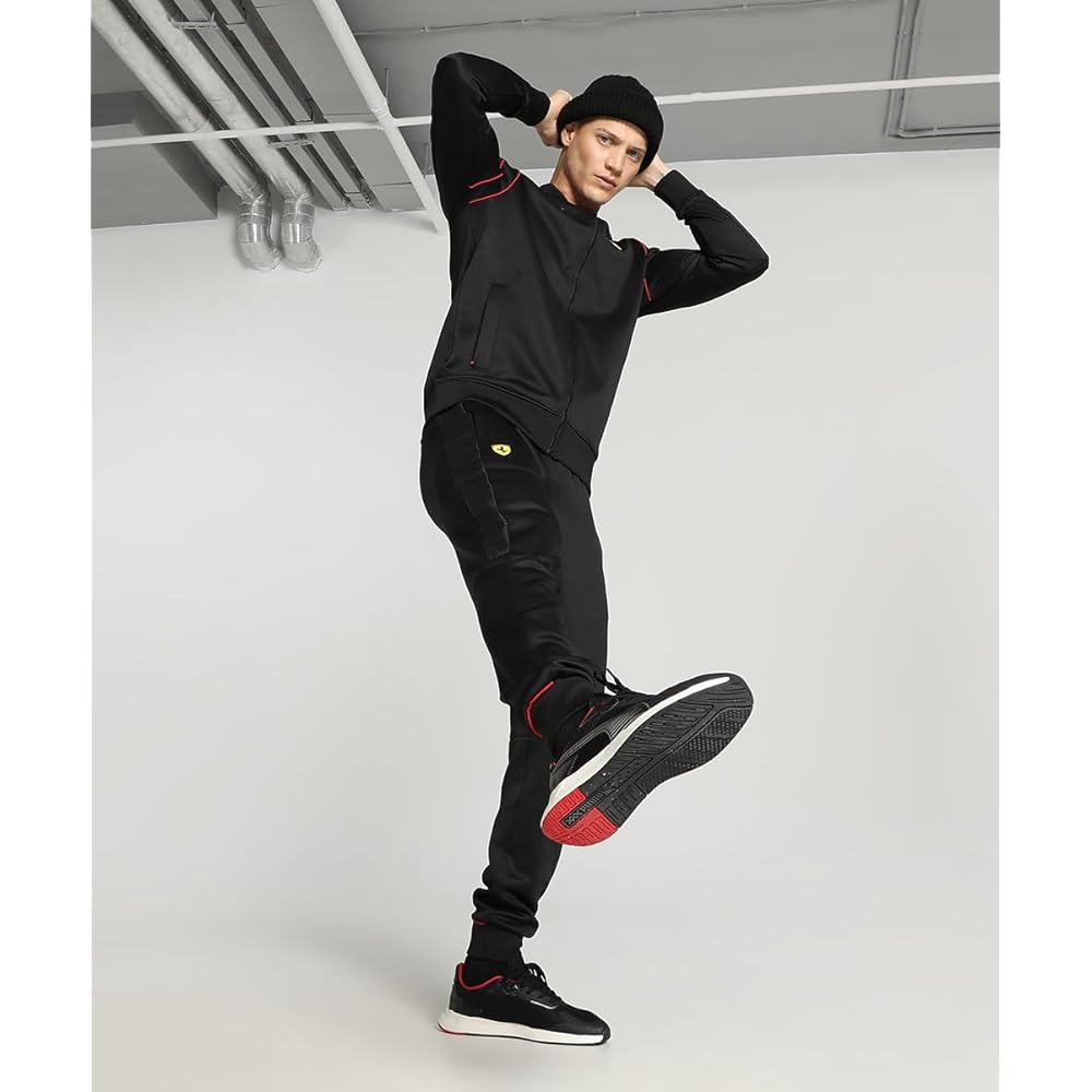 [PUMA] Jersey Moisture Absorbent Quick Drying Long Pants FERRARI RACE MT7 Track Pants 620937 Men's