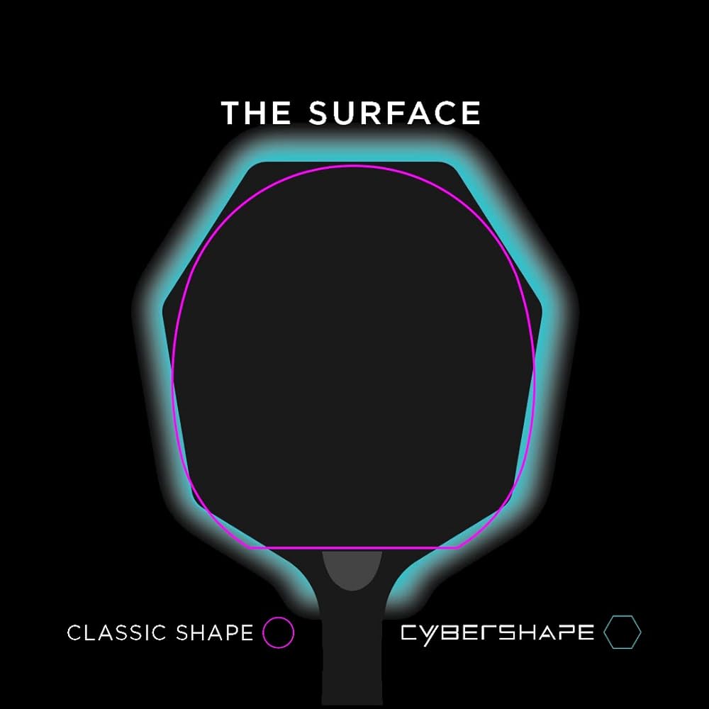 STIGA table tennis racket cyber shape carbon hexagonal racket