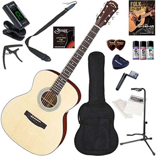 ARIA Acoustic Guitar Beginner's Set Upgraded 15-piece set AF-201/NT (Natural)