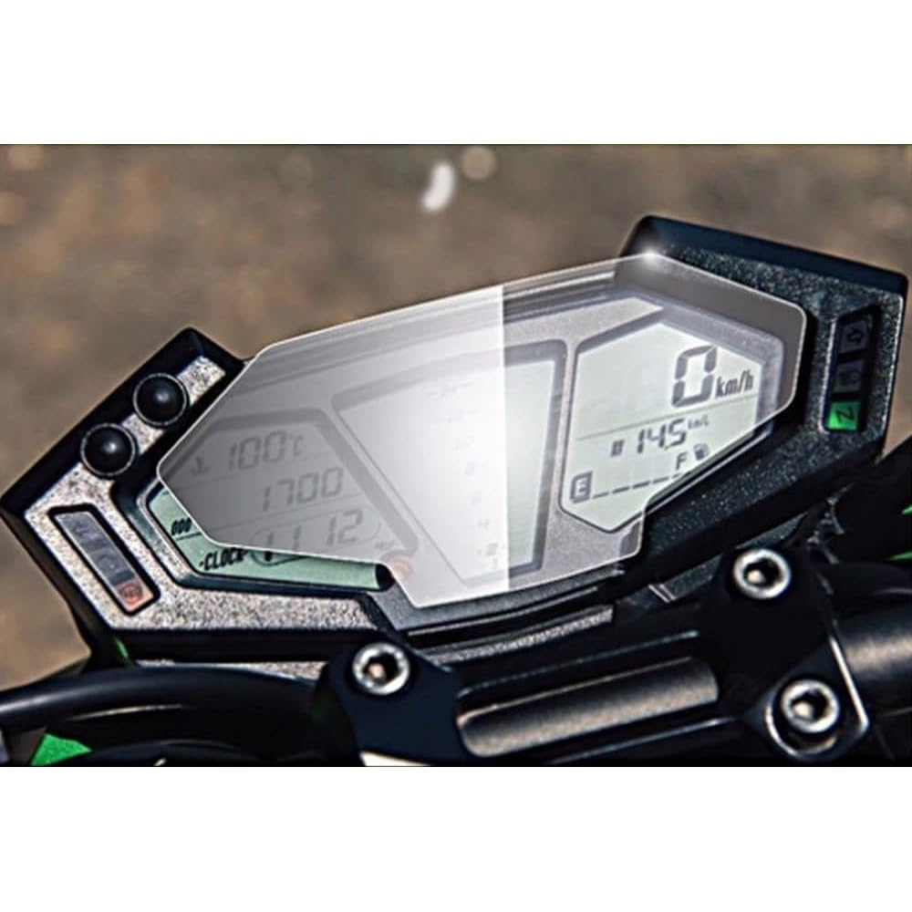 Motorcycle Instrument Film Motorcycle Cluster Scratch Protection Film Dashboard Instrument Speedometer Sticker For Kawasaki Z250 Z400 Z650 Z900 2013-2022 (Color : 5pcs)