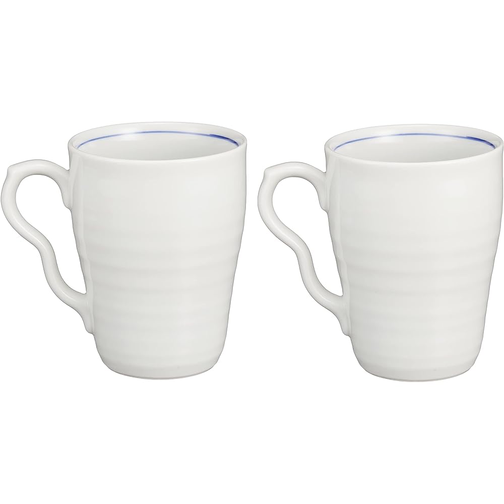 Kutani Ware Mug Cup Approx. 8 x 10 cm Pair Kawasemi Made in Japan 32K23S3