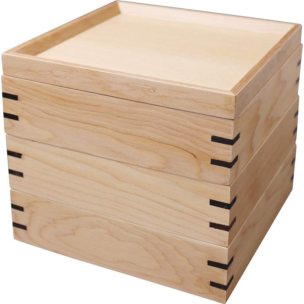 WORLD CREATE Jubako Three Tier Jubako S Magewappa 64508