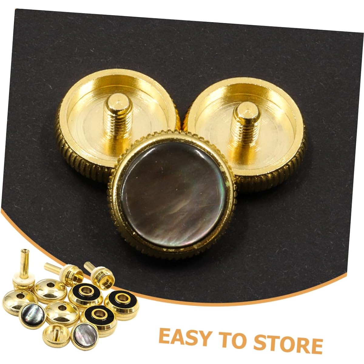 VICASKY Set of 4 Small Accessories (Chane) Chane Money Horn Trumpet Cornet Button Trumpet Button Trumpet Button Rod Valve Settings