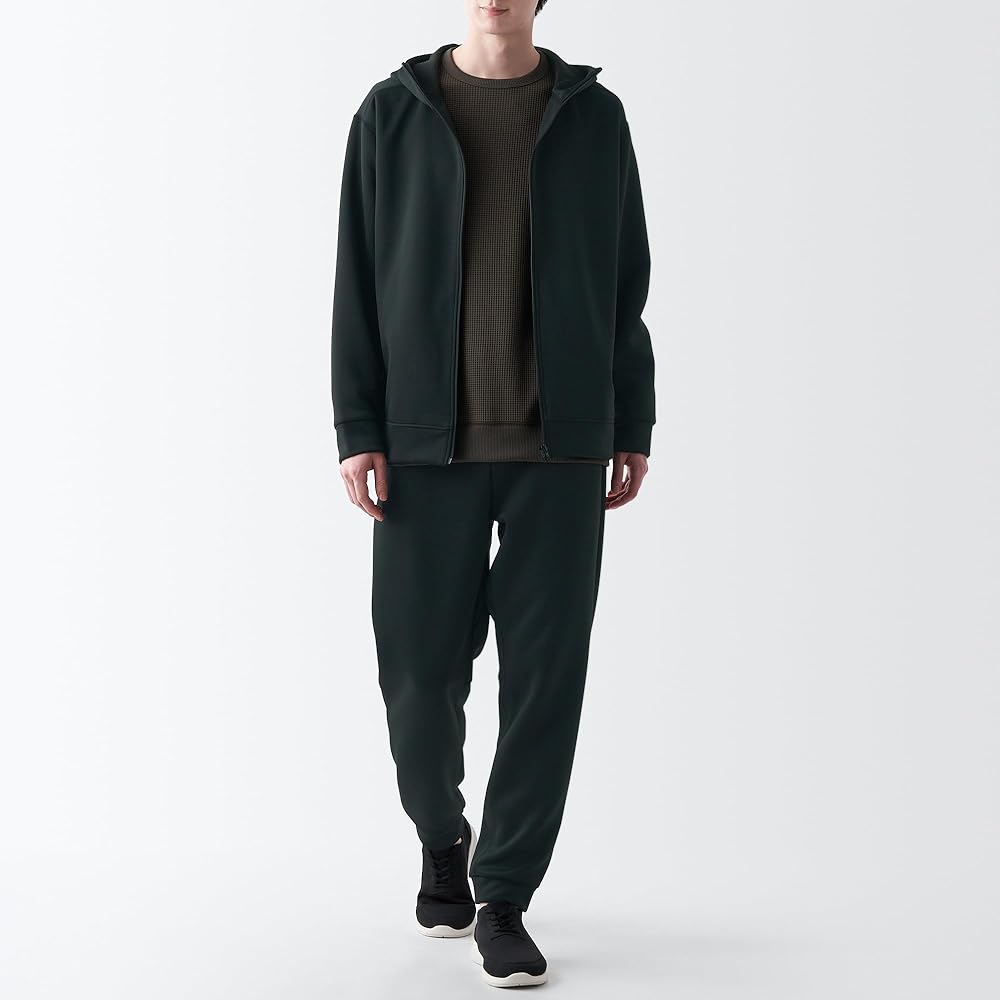 MUJI Parka UV Protection Easy Drying Sweatshirt Full Zip Parka Men's