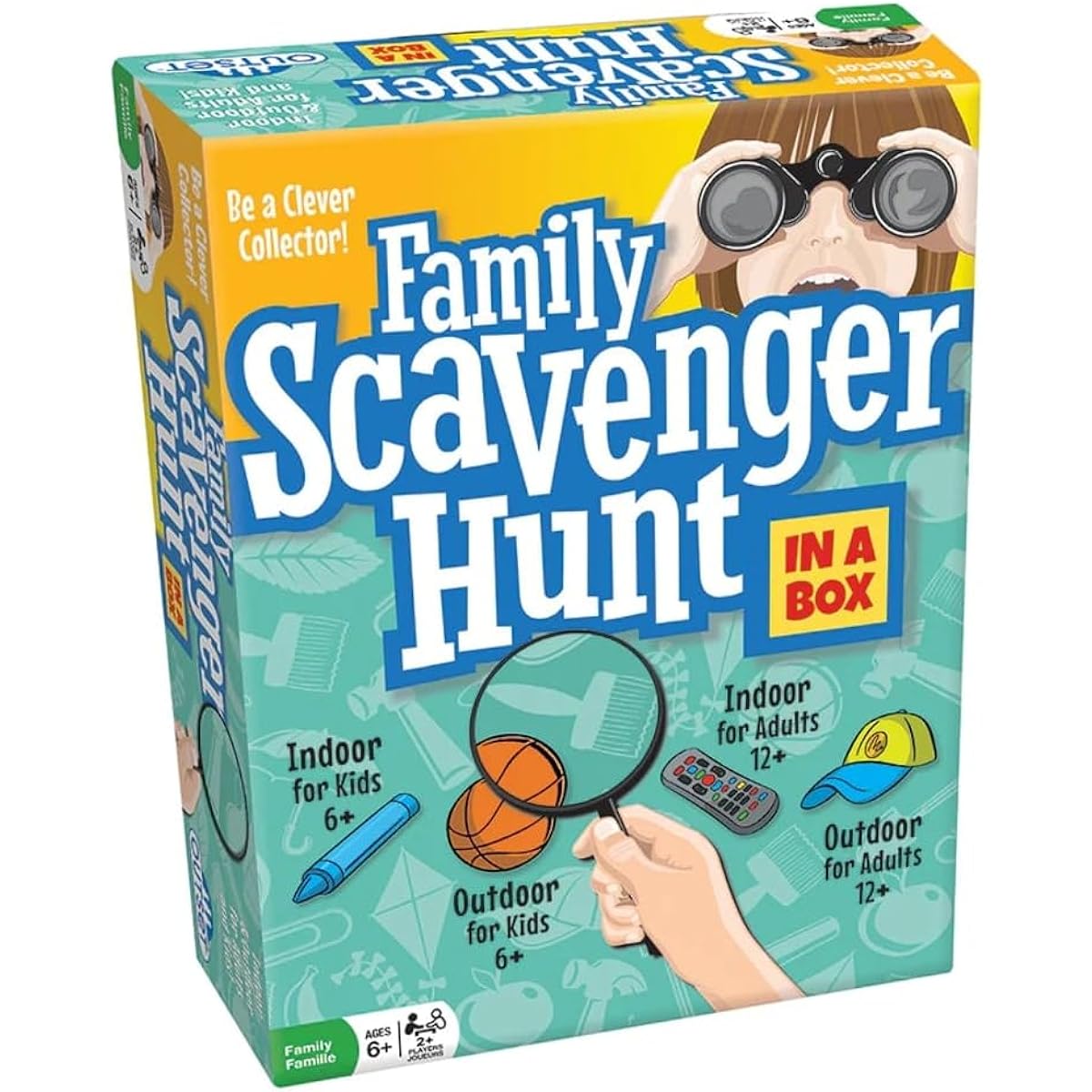 Family Scavenger Hunt Indoor Outdoor Game 280 pieces Ages 6 and up