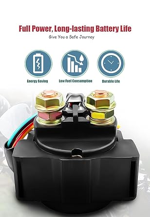 Motorcycle Starter Relay Honda Nighthawk CB450 CX500 Rebel CMX450 NX650 Magna VF750 CBX 1000 Super Sport Motorcycle Starter Solenoid Relay