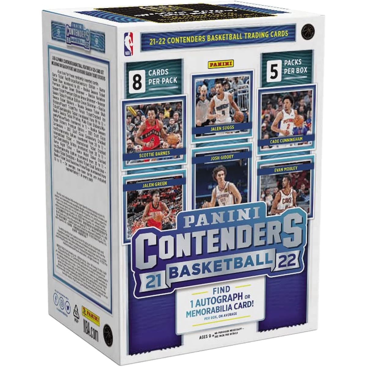 2021/22 Panini Contenders NBA Basketball Blaster Boxes - Autographed or Memorable Per Box