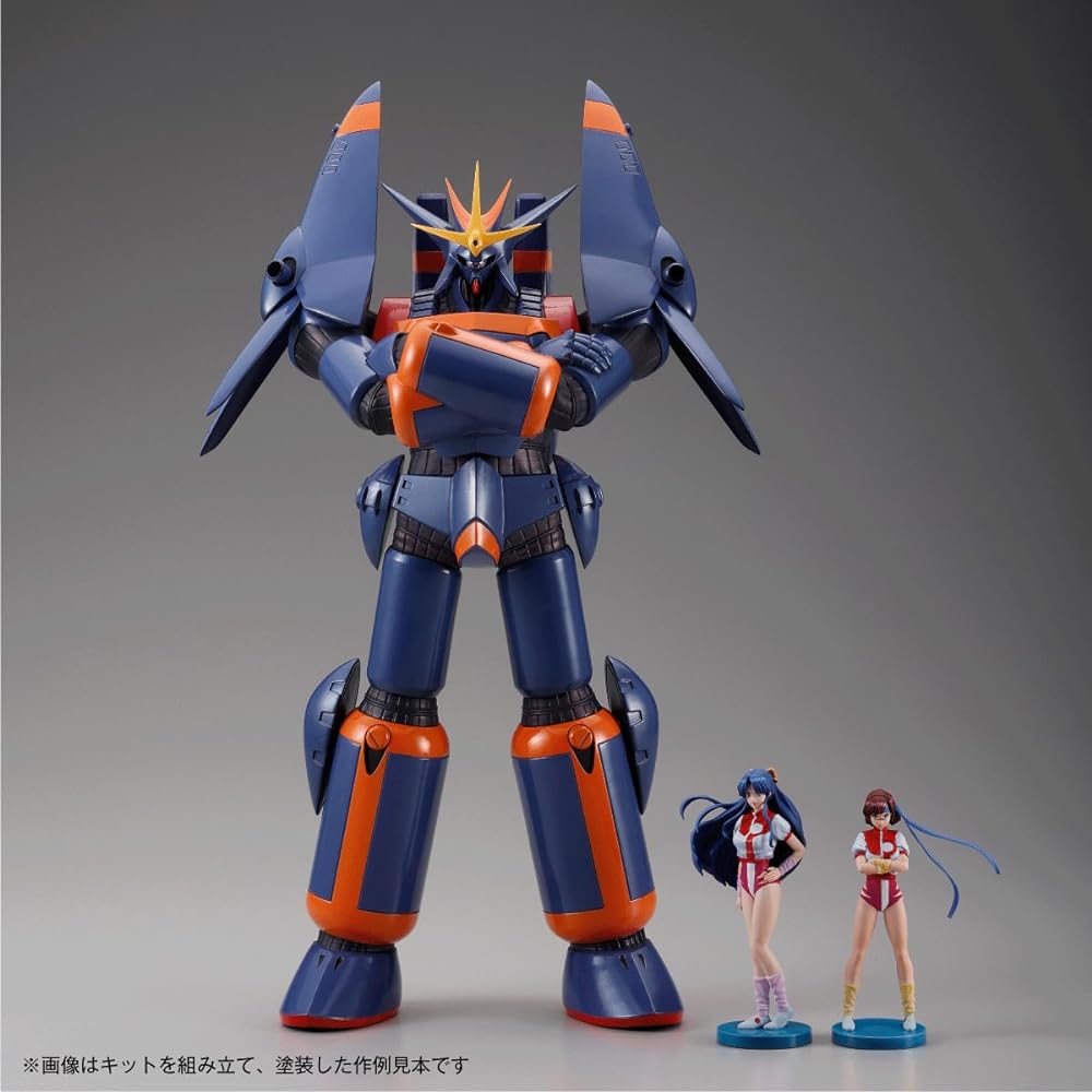 KAIYODO ARTPLA SCULPTURE WORKS Aim for the top! Gunbuster Noriko Takaya Amano Kazumi "Absolute Defense of the Solar System" Height approx. 270mm Non-scale Unpainted Plastic Model Kit