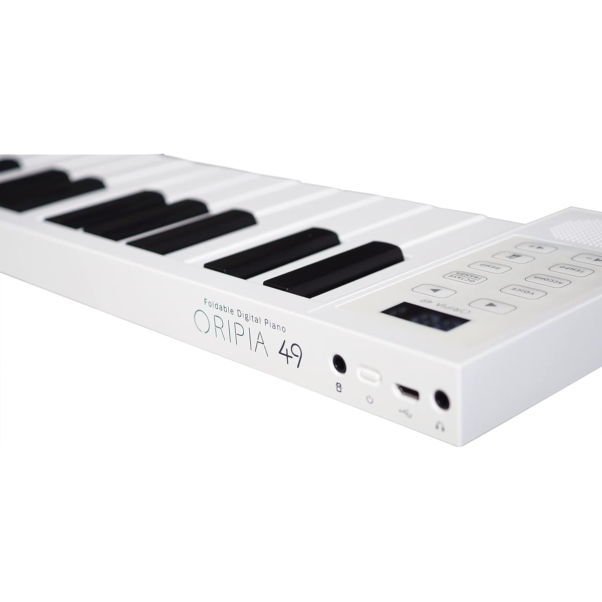 TAHORNG ORIPIA49 + Pre-Piano Lesson Idea Collection + Olipia Piano Sticker Olipia 49 White OP49 ORIPIA PIANO STICKERS TAHORNG 49-key Foldable Electronic Piano Musicanova Ongaku-no-Tomosha ONTOMO MOOK