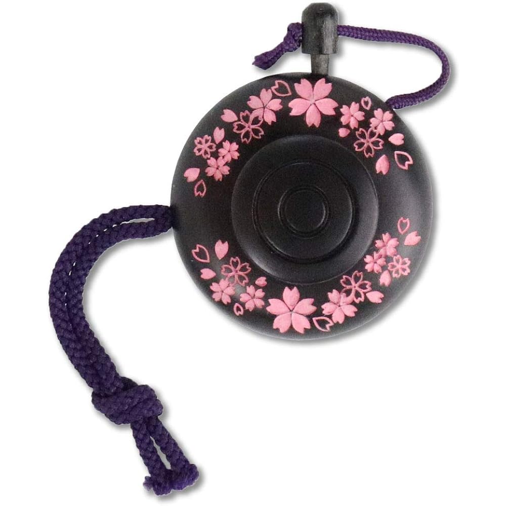 Incense holder small size pink cherry carving