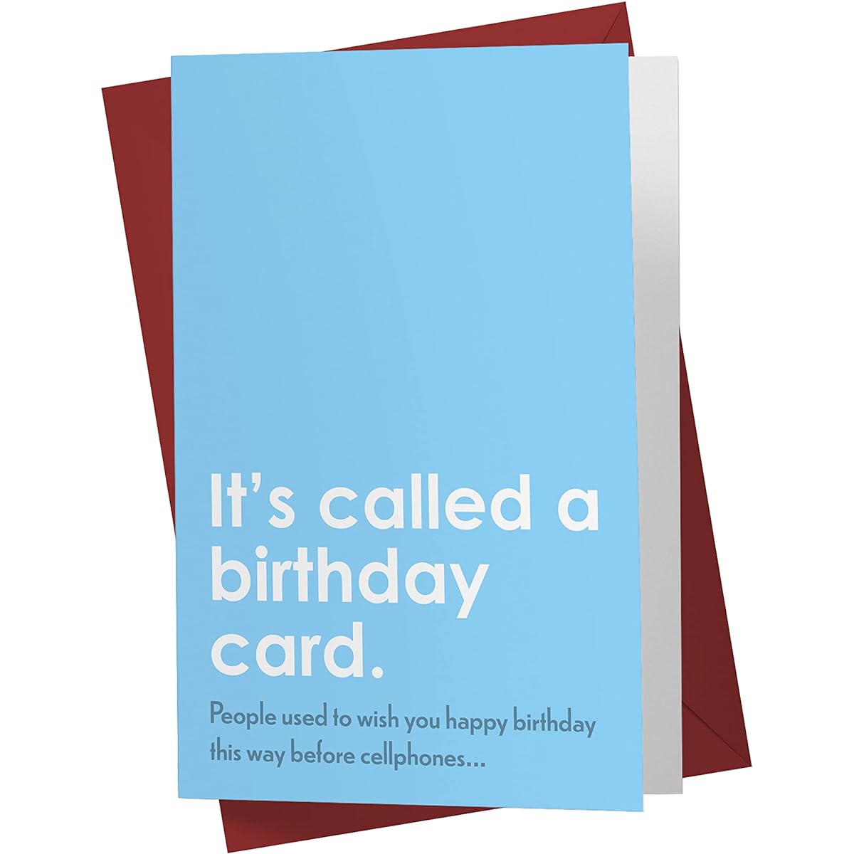 Funny Birthday Cards for Men and Women Single Large 5.5 x 8.5 for Him or Her Birthday Card for Husband Birthday Card for Brother Birthday Card for Sister Birthday Card for Son/Nephew/Niece Karto - Used To