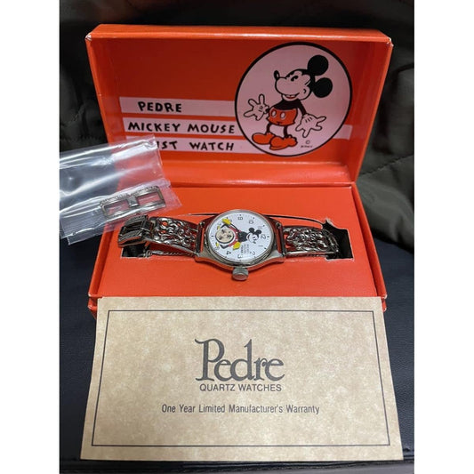 Vintage Mickey Pedre Reproduction with Chain and Links Ingersol INGERSOLL 30's RRL Chin Strap 40's