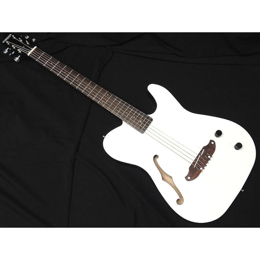 SCHECTER OL-FL WHT Oriental Line Schecter Thin Body Acoustic Guitar F Hole Electric Acoustic Guitar White Gloss Finish