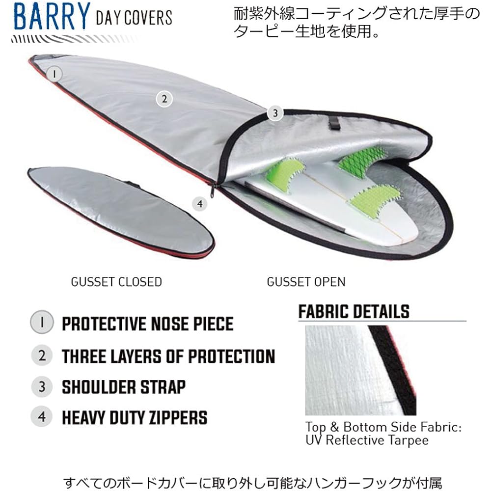 Ocean&Earth board bag BARRY BASIC