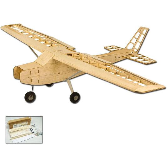 Balsawood Electric Training Airplane 1200mm T-20 Cessna 152 Need to Build a Plane; Basswood 4CH RC Laser Cut Airplane Kit Pre-assembled Flying Model for Adults (T2001)