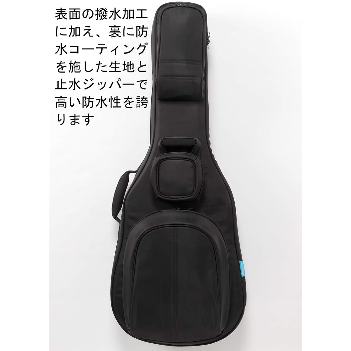 Ibanez Gig case that protects your guitar with "waterproof" and "power pad" [Black] IGB924R-BK