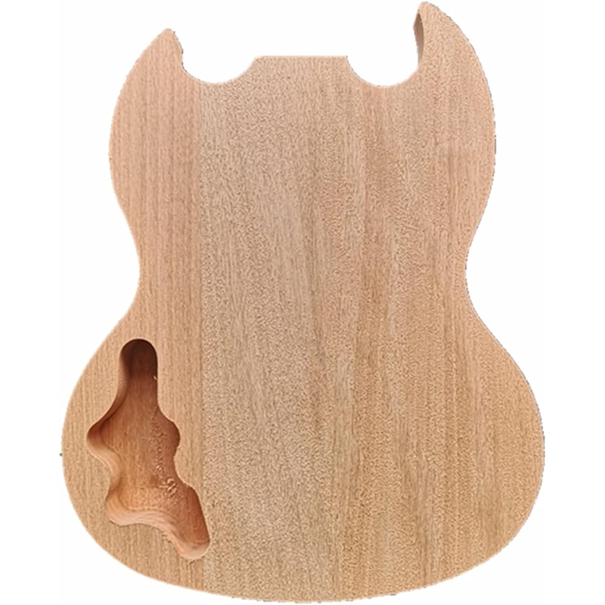 Electric guitar body Mahogany wood body Semi-finished barrel Electric guitar accessories Guitar body