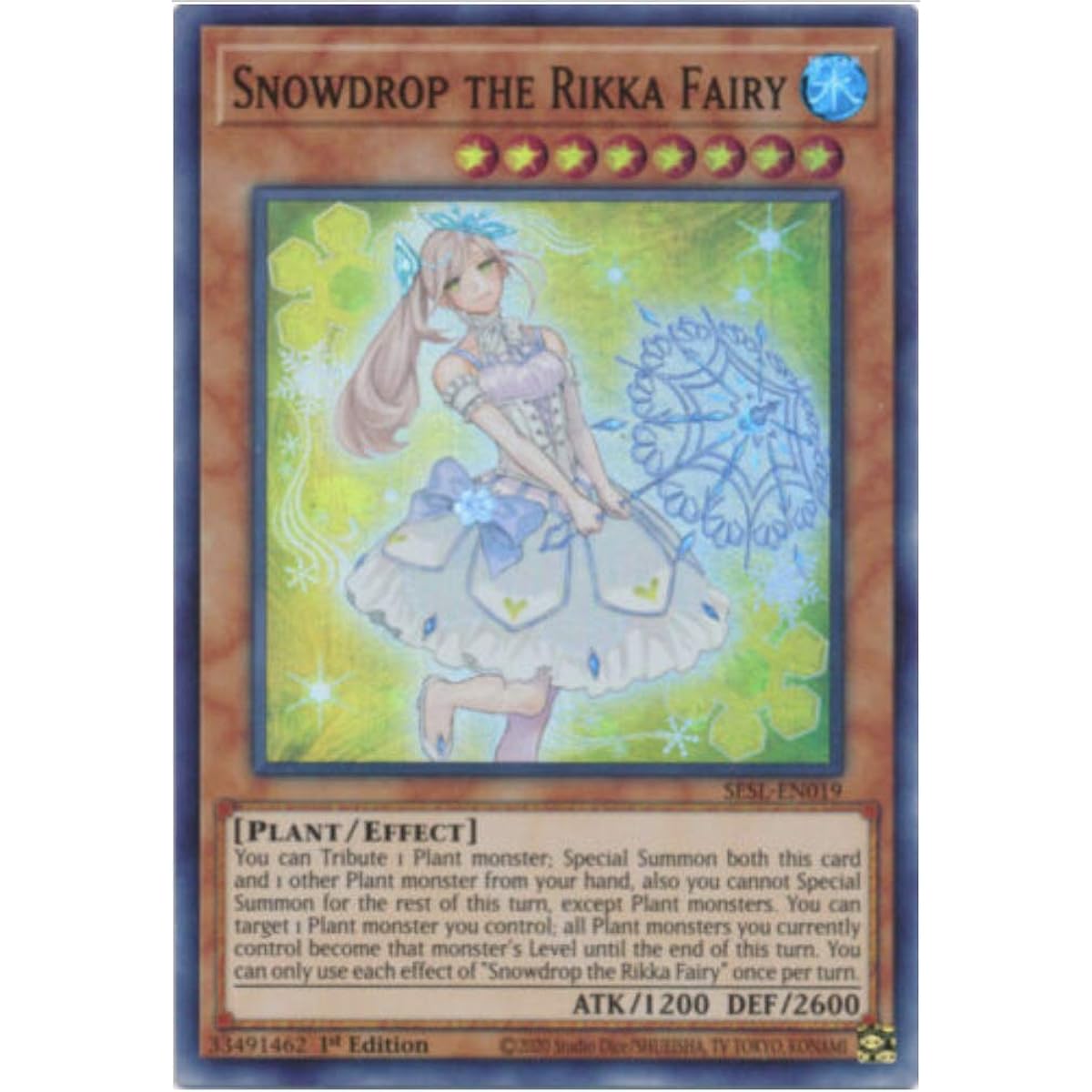 Snowdrop Ricca Fairy SESL-EN019 Super Rare First Edition