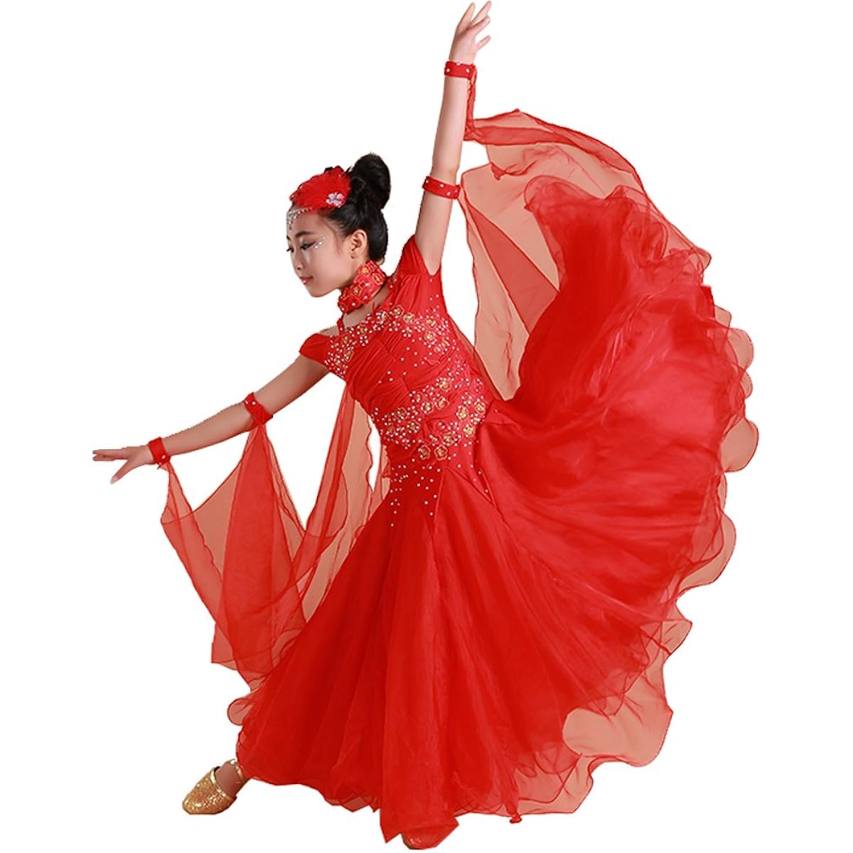 Ballroom dance costumes for kids, kids dance costumes for juniors, ballroom dance costumes, modern dresses, Latin costumes, ballroom dance dresses, dancewear, large hems, dance costumes, waltz, tango clothes, international dance, modern dance, one-piece
