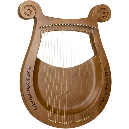 WowZza Harp 19 Tone Lyra 16 String Harp String Instrument for Beginners and Adults Lyra Harp/16 Strings