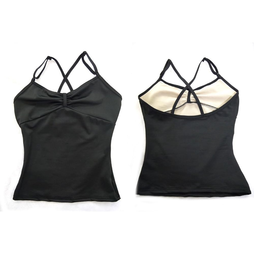 Ballet Rhythmic Gymnastics Separate Passe Top Black Made in Japan Halfbeak Children Adults Yoga Fitness Gymnastics Exercise